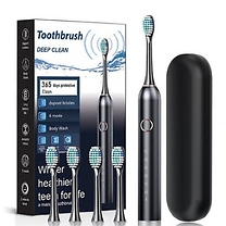 Rechargeable Electric Toothbrush - 6 Cleaning Modes!