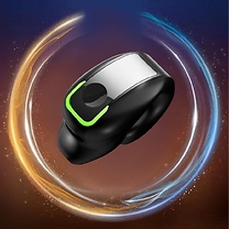 Single Ear Clip-On Wireless Headset - 3 Colours