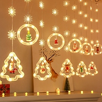 3M LED Christmas String Light - 2 Designs