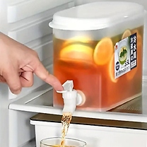 3.5L Cold Drinks Container with Built-In Tap