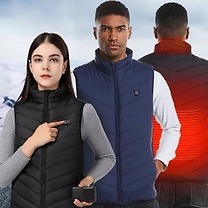 Unisex USB Heated Gilet - 4 Colours & 11 Sizes