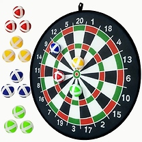 Velcro Dartboard & Ball Set - 2 Sizes