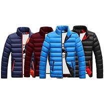 Men’s Casual Warm Padded Jacket - 4 Colours & 7 Sizes