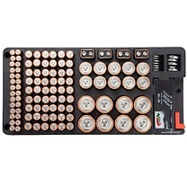 116-Slot Large Capacity Battery Organiser Box and Tester!