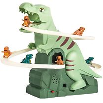Dinosaur Track Toy Set with Climbing Hill & Slides