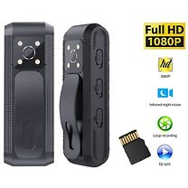 Audio and Video HD Body Camera - 3 Memory Card Options