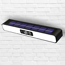 1, 2 or 3 Solar Motion Sensor Outdoor Flood Lights - 4 Options