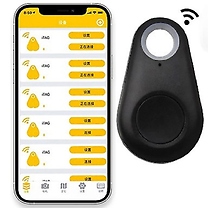 1, 2 or 3 GPS Tracker Key Rings - 8 Colours, 4 Designs