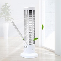 Tower Fan with LED Lights - 3 Colours