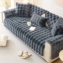 Thick and Fluffy Sofa Covers - 5 Colours & 6 Sizes