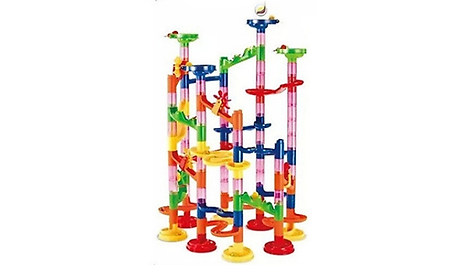 105-Piece Marble Run Toy Set