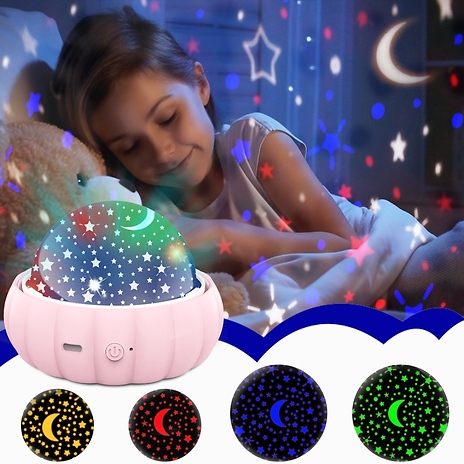 Kids Bedroom Star Projector Light - 9 Options