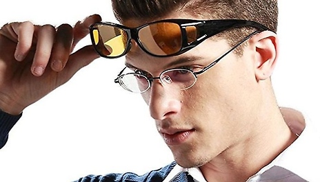 Anti-Glare Driving Night Vision Glasses - 1 or 2-Pack!