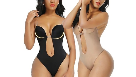 Deep V Backless Shapewear With Invisible Straps - 3 Colours, 6 Sizes!