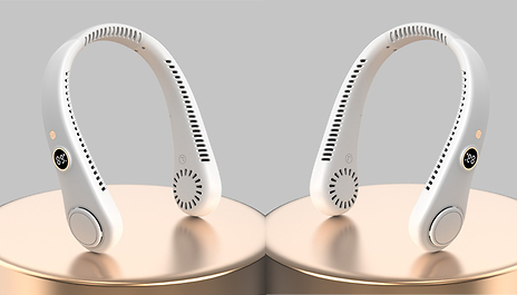 Portable Bladeless Hanging Neck Fan - 5 Colours