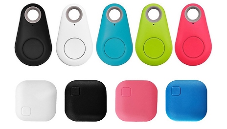 1, 2 or 3 GPS Tracker Key Rings - 8 Colours, 4 Designs