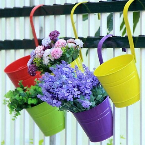 5, 10 or 20-Pack Hanging Flower Plant Pots
