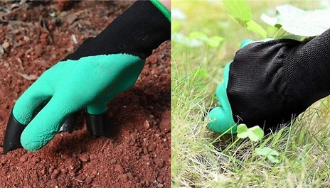 Waterproof Gardening Gloves With Digging Claws - 2 Colours