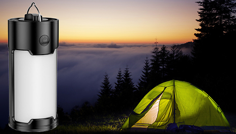 Rechargeable LED Camping Tent Lamp