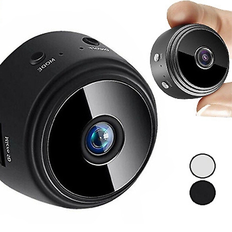Mini Motion Sensor Wi-Fi Security Camera - 2 Colours, Option 8GB SD Card