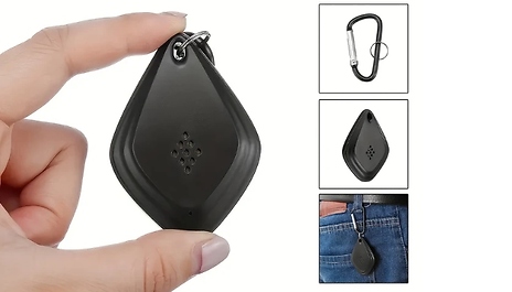 Portable Ultrasonic Pest Repellent Keychain - 2 Colours