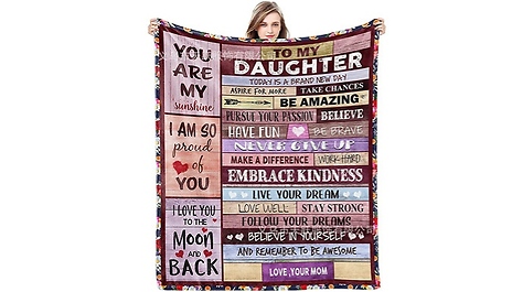 Personal Love Letter Fleece Blanket – 4 Options & 4 Sizes