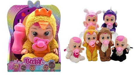 Kids’ Real-Tears Baby Doll Toy - 6 Designs!