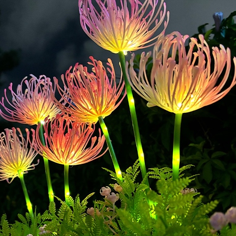 1 or 2-Pack Solar Outdoor Equinox Flower Lights!