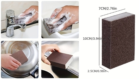 2 or 4-Pack Pot Sponge Scouring Brush