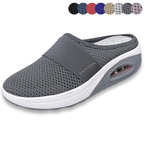Orthopaedic Air Cushion Mesh Non-Slip Sliders - 8 Colours & 5 Sizes
