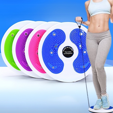 Fitness Twist Waist Disc Board with Optional Resistant Bands! - 4 Colours!