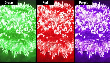 Decorative LED Solar Lights - 3 Sizes, 9 Colours