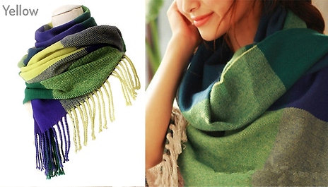 Oversized Pashmina Scarf - 4 Colours