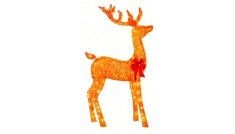 2D LED Christmas Reindeer Decorations - Buy 1 or All 3!