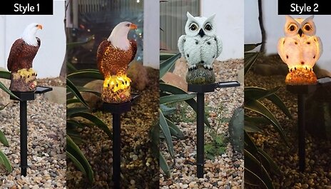 Waterproof LED Solar Outdoor Decoration & Light - 10 Styles