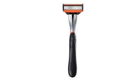 Men's Manual Shaver with 5 Plate Heads