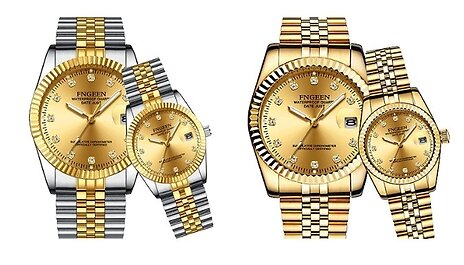 His & Hers Fngeen Quartz Core Watches - 6 Styles!