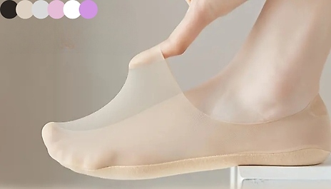 5-Pack Cooling Fabric Socks - 6 Colours, 7 Options