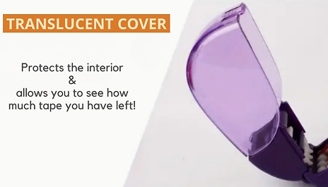 Single-Handed Automatic Tape Dispenser - 4 Colours