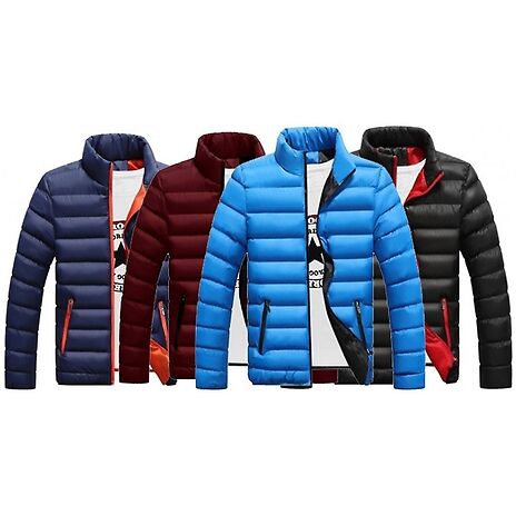 Men’s Casual Warm Padded Jacket - 4 Colours & 7 Sizes