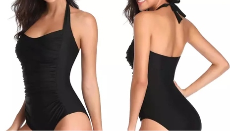 1 or 2 Tummy Control One-Piece Swimsuits - 5 Colours, 5 Sizes!