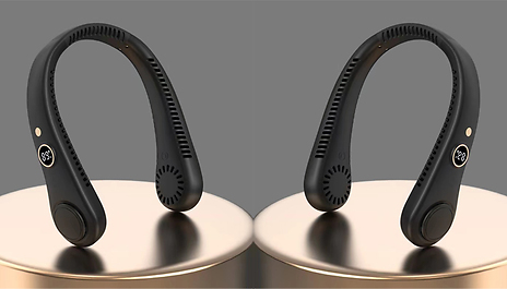Portable Bladeless Hanging Neck Fan - 5 Colours