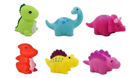 Kids Light-Up Touch-Sensor Dinosaur Bath Toys