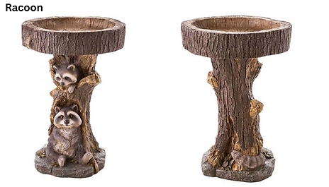 Mini Bird Bath Garden Statue - 6 Designs!