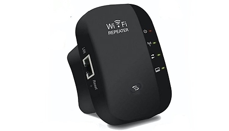 Plug-In Wi-Fi Booster - Up to 300m Coverage!