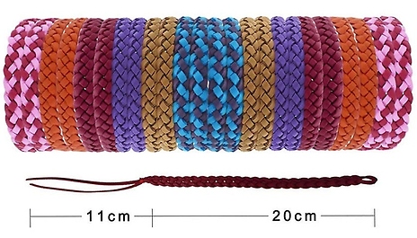 5-Pack of Mosquito-Repellent Waterproof Bracelets