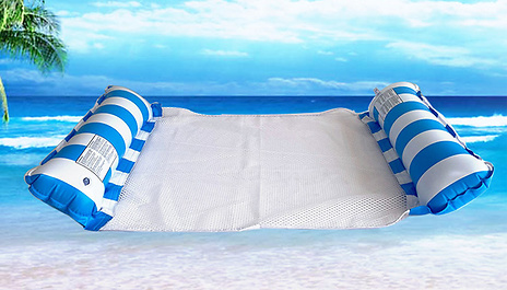 Inflatable Floating Pool Chair Hammock - 5 Colours