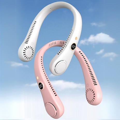 Portable Bladeless Hanging Neck Fan - 5 Colours
