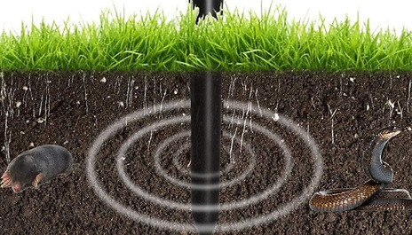 1 or 2 Solar-Powered Ultrasonic Pest Repellents!