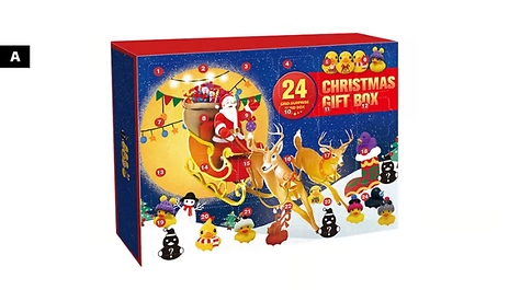 Christmas Rubber Duck Toy Advent Calendar - 4 Styles